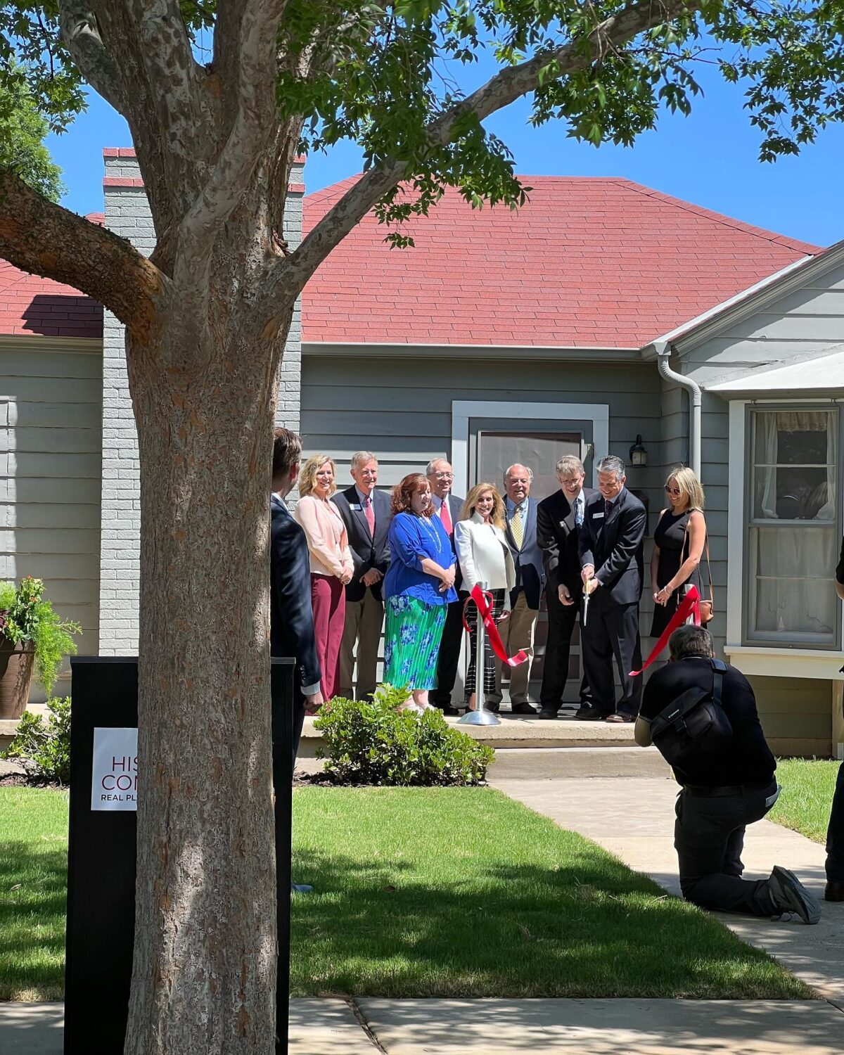 the Bush Family Home State Historic Site to the THC (Summer