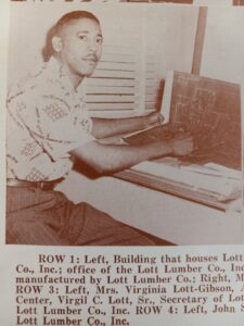 Newspaper clipping of John Chase